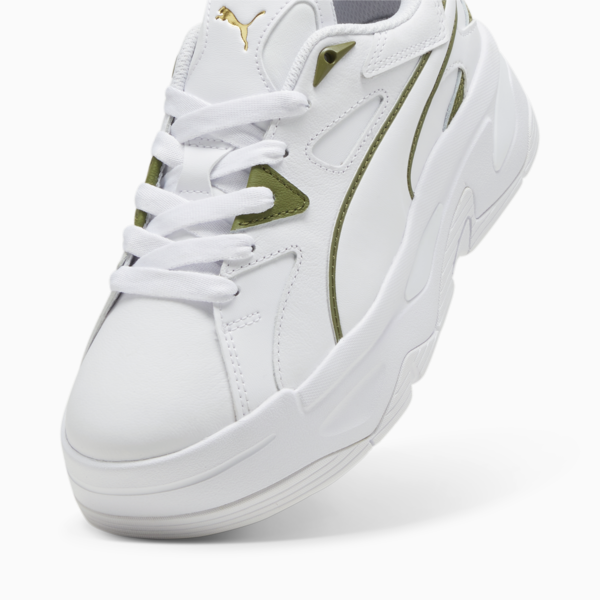 Zapatillas para mujer BLSTR Dresscode, PUMA White-Olive Green, large-ARG
