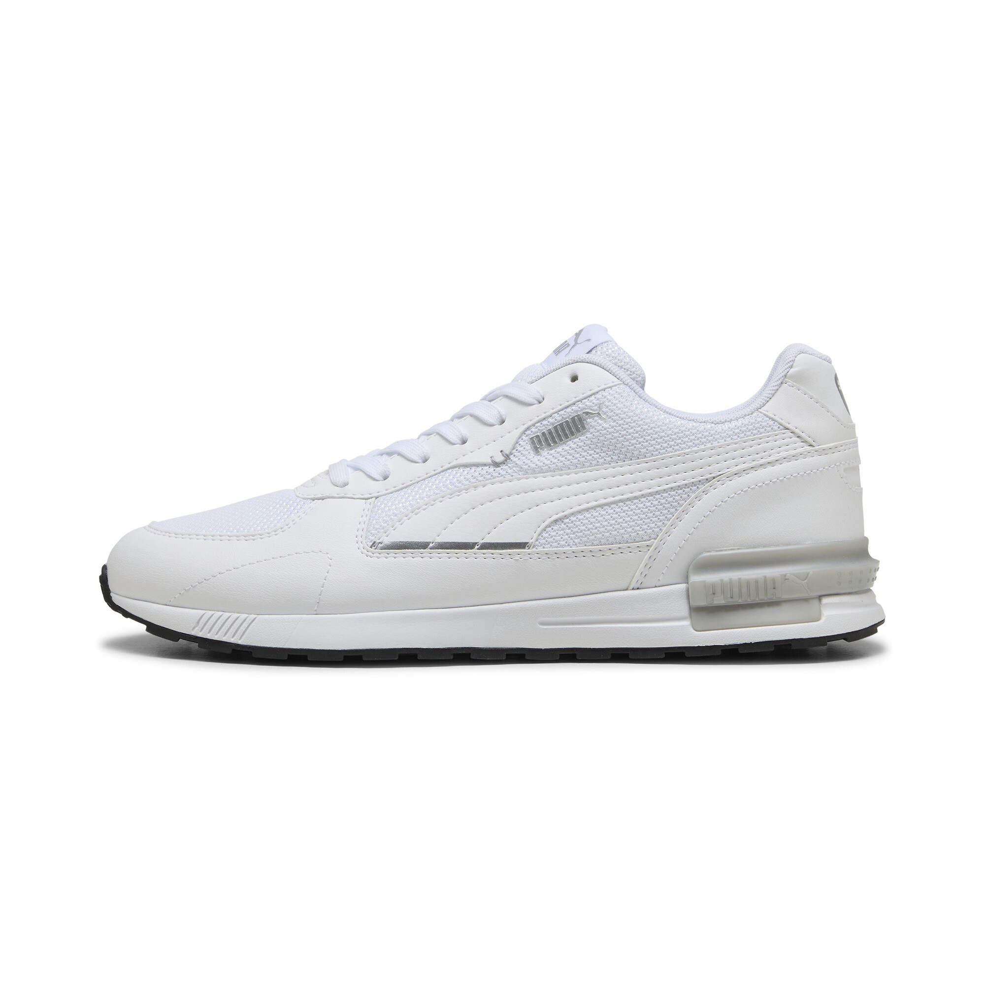 Puma Graviton SL Remix Sneakers Schuhe | White/Silver | Größe: 35.5