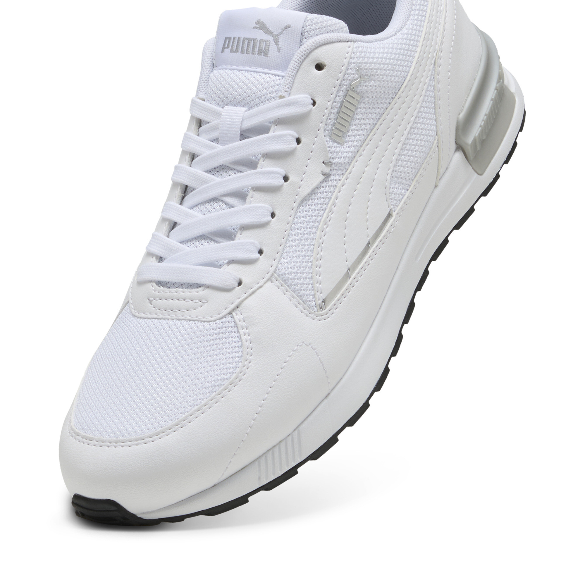 Puma Graviton SL Remix Sneakers, White, Size 35.5, Shoes