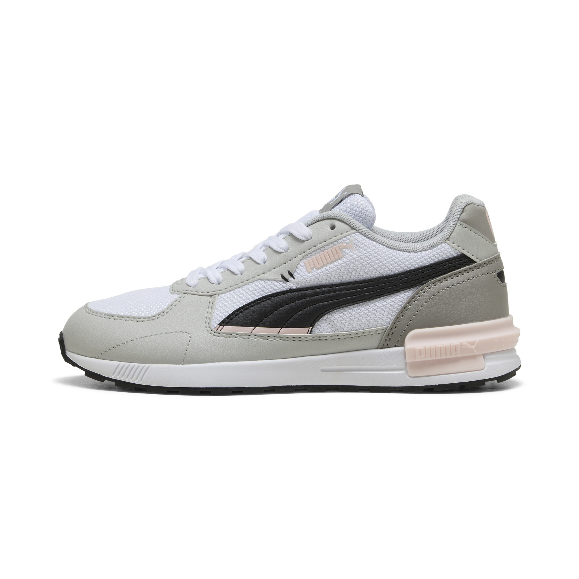 Puma Graviton SL Remix Sneakers Schuhe | Ash Gray/Black/Frosty Pink | Größe: 42.5