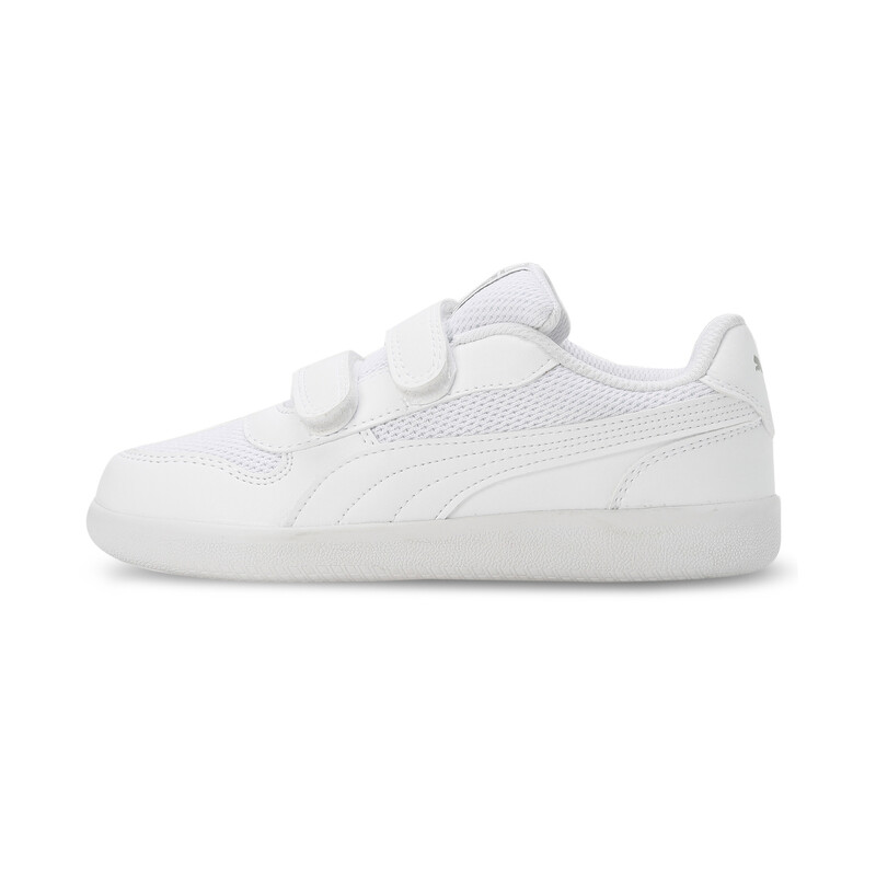 PUMA Kids Punch Comfort Sneakers in White size 11