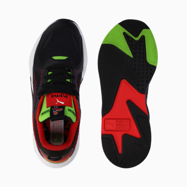 RS-X XTRA HOT, PUMA Black-PUMA Red-Pitch Green, large-ZAF