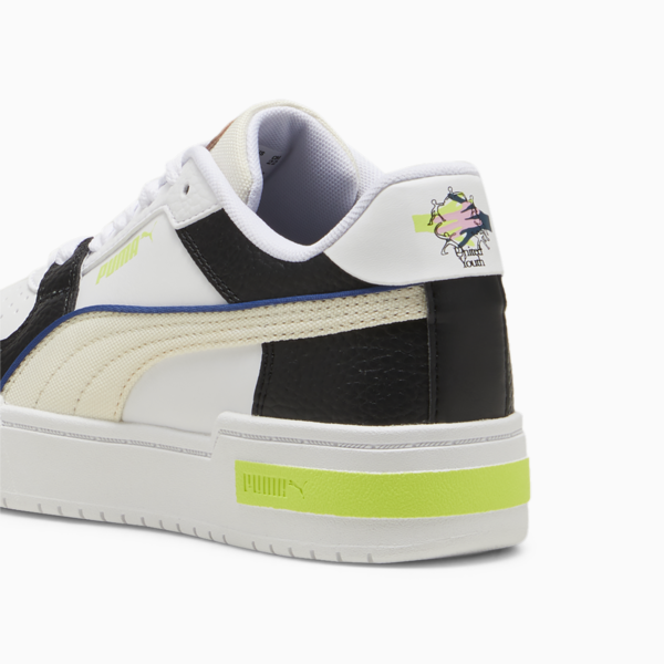 CA Pro Downtown Youth Sneakers, PUMA White-PUMA Black-Sugared Almond, large-ZAF