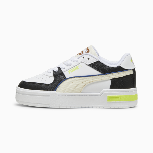 CA Pro Downtown Youth Sneakers, PUMA White-PUMA Black-Sugared Almond, large-ZAF