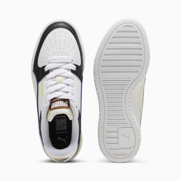CA Pro Downtown Youth Sneakers, PUMA White-PUMA Black-Sugared Almond, large-ZAF
