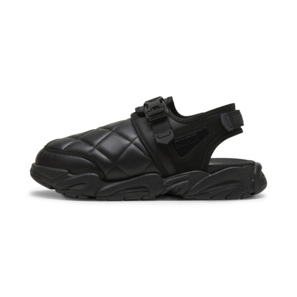 PUMA x PLEASURES TS 01 Quilt Sandals black PUMA