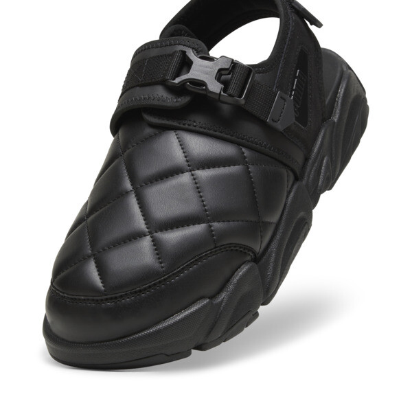 PUMA x PLEASURES TS 01 Quilt Sandals black PUMA
