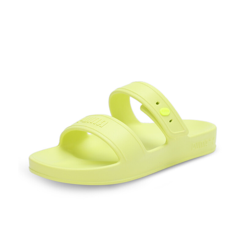 Women's PUMA Coscon Sandals in Blue/Yellow size UK 5