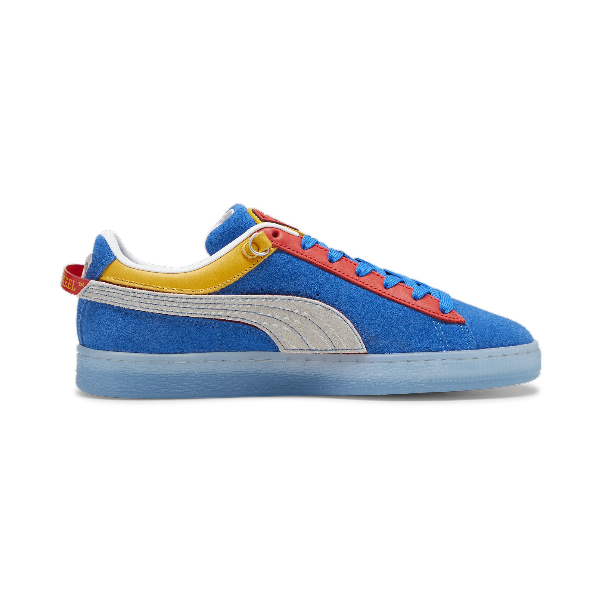 Puma X SUPERMAN 85th Anniversary Suede Sneakers, Blue, Size 37.5, Shoes