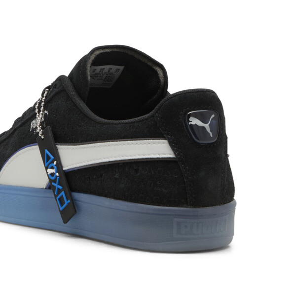 PUMA x PLAYSTATION Suede Sneakers, PUMA Black-Glacial Gray, large-ZAF