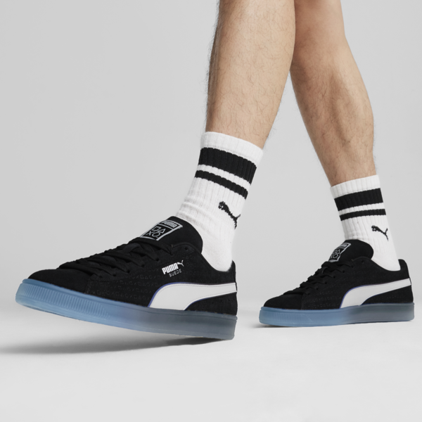 PUMA x PLAYSTATION Suede Sneakers, PUMA Black-Glacial Gray, large-ZAF