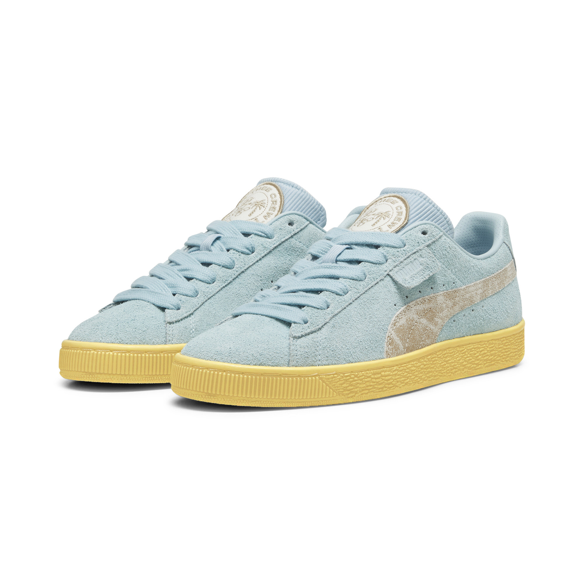 Puma X PALM TREE CREW Suede B Sneakers, Blue, Size 48, Shoes