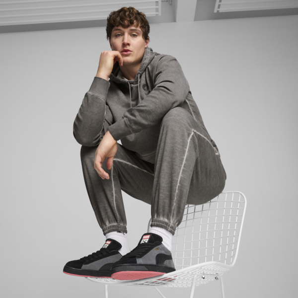 PUMA x STAPLE Suede Sneakers, PUMA Black-Shadow Gray, large-ZAF