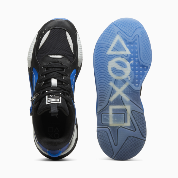 PUMA x PLAYSTATION RS-X Sneakers, PUMA Black-PUMA Team Royal, large-ZAF