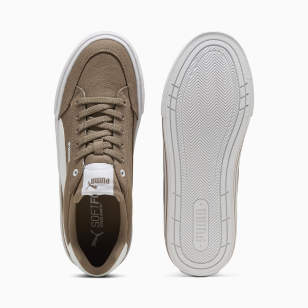 Zapatillas Court Classic Vulc Formstrip, Totally Taupe-PUMA White, large-ARG
