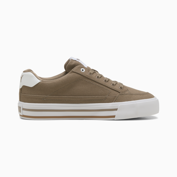 Zapatillas Court Classic Vulc Formstrip, Totally Taupe-PUMA White, large-ARG
