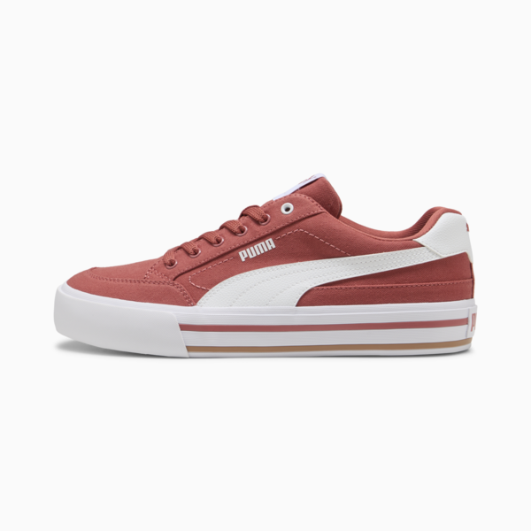 Tenis Court Classic Vulc Formstrip, Exotic Red-PUMA White, large-MEX