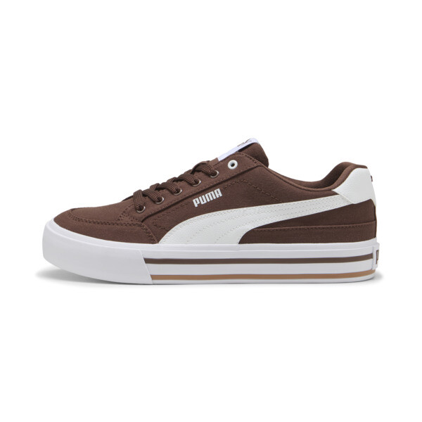 Zapatillas PUMA Court Classic Vulc Formstrip En Chestnut Marrón/Blanco