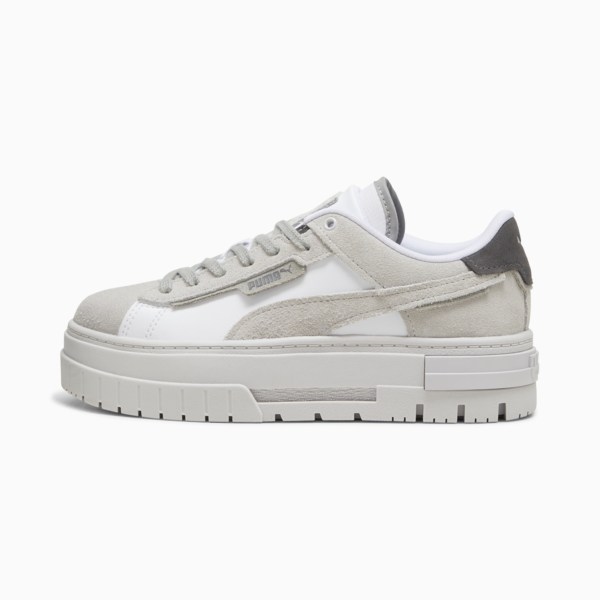 Mayze Crashed Women's Sneakers, Feather Gray, large-ZAF