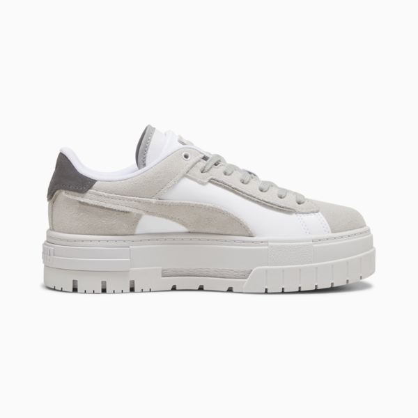 Mayze Crashed Women's Sneakers, Feather Gray, large-ZAF
