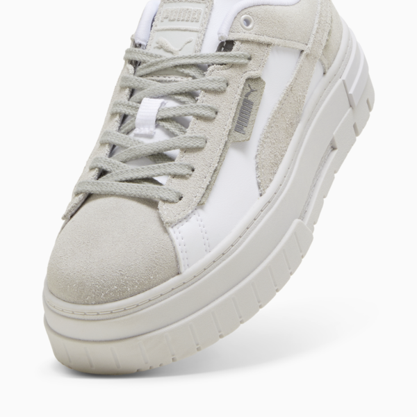 Mayze Crashed Women's Sneakers, Feather Gray, large-ZAF