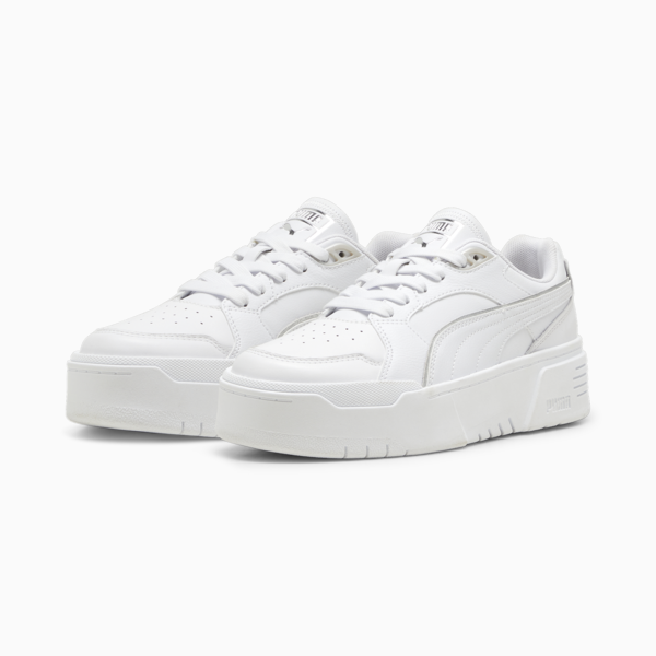 Tenis para mujer CA Flyz Glam 48, PUMA White-PUMA Silver, large-MEX