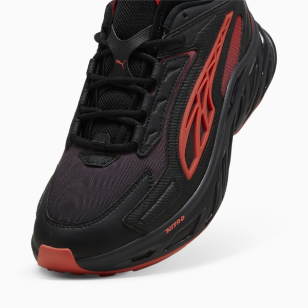 Exotek NITRO™ Energy Sneakers, PUMA Black-Active Red, large-ZAF