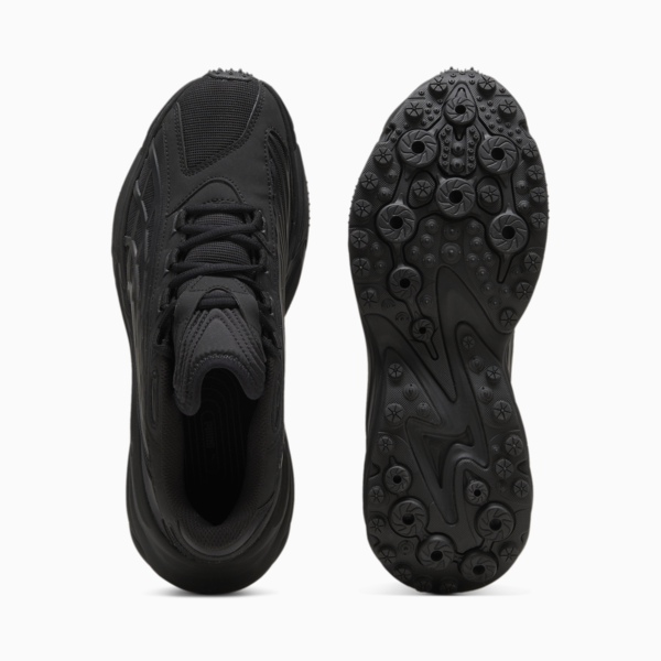 Spirex Base Unisex Sneakers, PUMA Black-Strong Gray, large-MEX