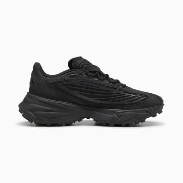 Spirex Base Unisex Sneakers, PUMA Black-Strong Gray, large-MEX