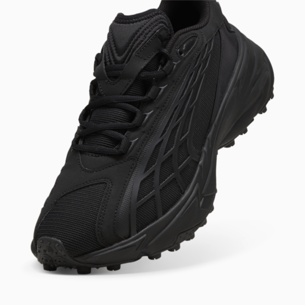 Spirex Base Unisex Sneakers, PUMA Black-Strong Gray, large-MEX