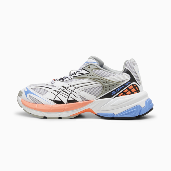 Velophasis Bliss Sneakers, PUMA White-Smokey Gray, large-ZAF