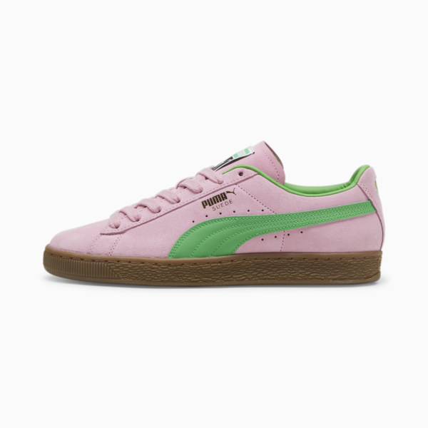 Suede Terrace Unisex Sneakers, Pink Delight-PUMA Green, large-ZAF
