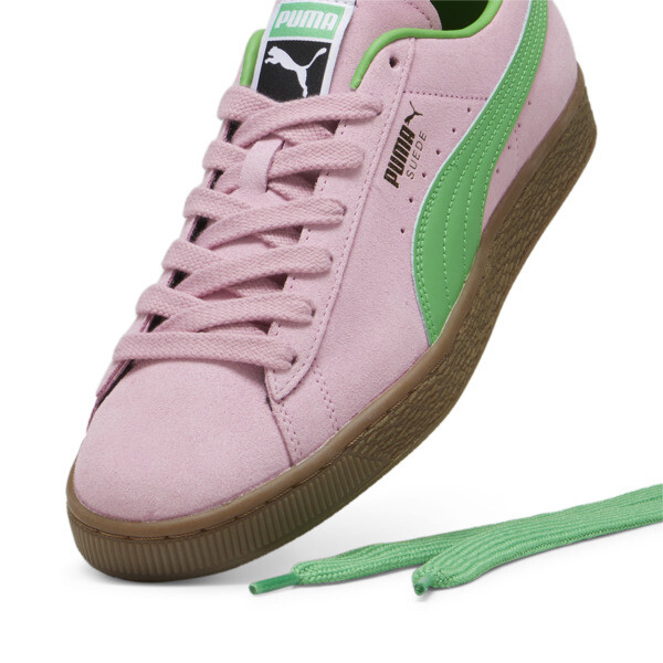 Suede Terrace Unisex Sneakers, Pink Delight-PUMA Green, large-ZAF