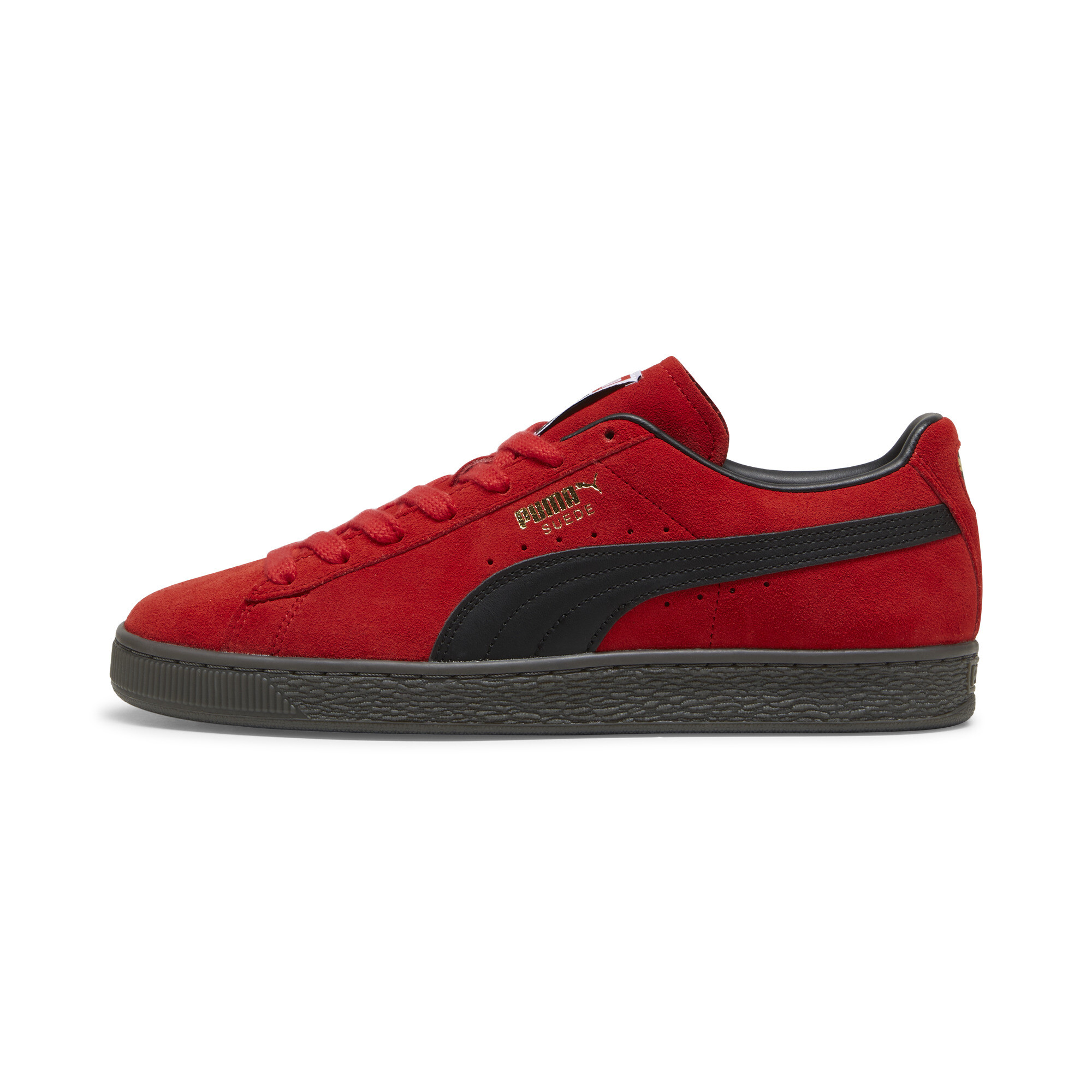 Thumbnail - Puma Suede Terrace Unisex Sneakers Schuhe | Mit Colorful | Red/Gum | Größe: 42.5