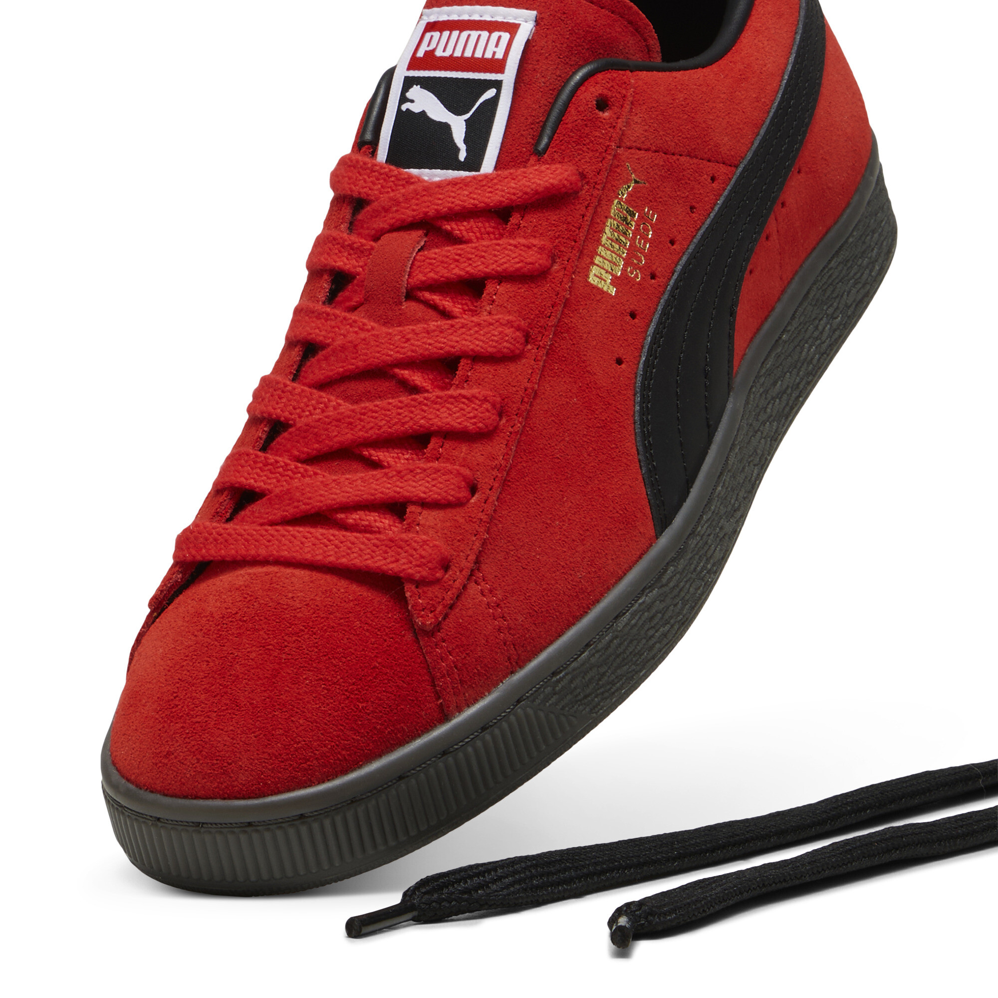 Suede Terrace sneakers uniseks, Rood, Maat 40 | PUMA