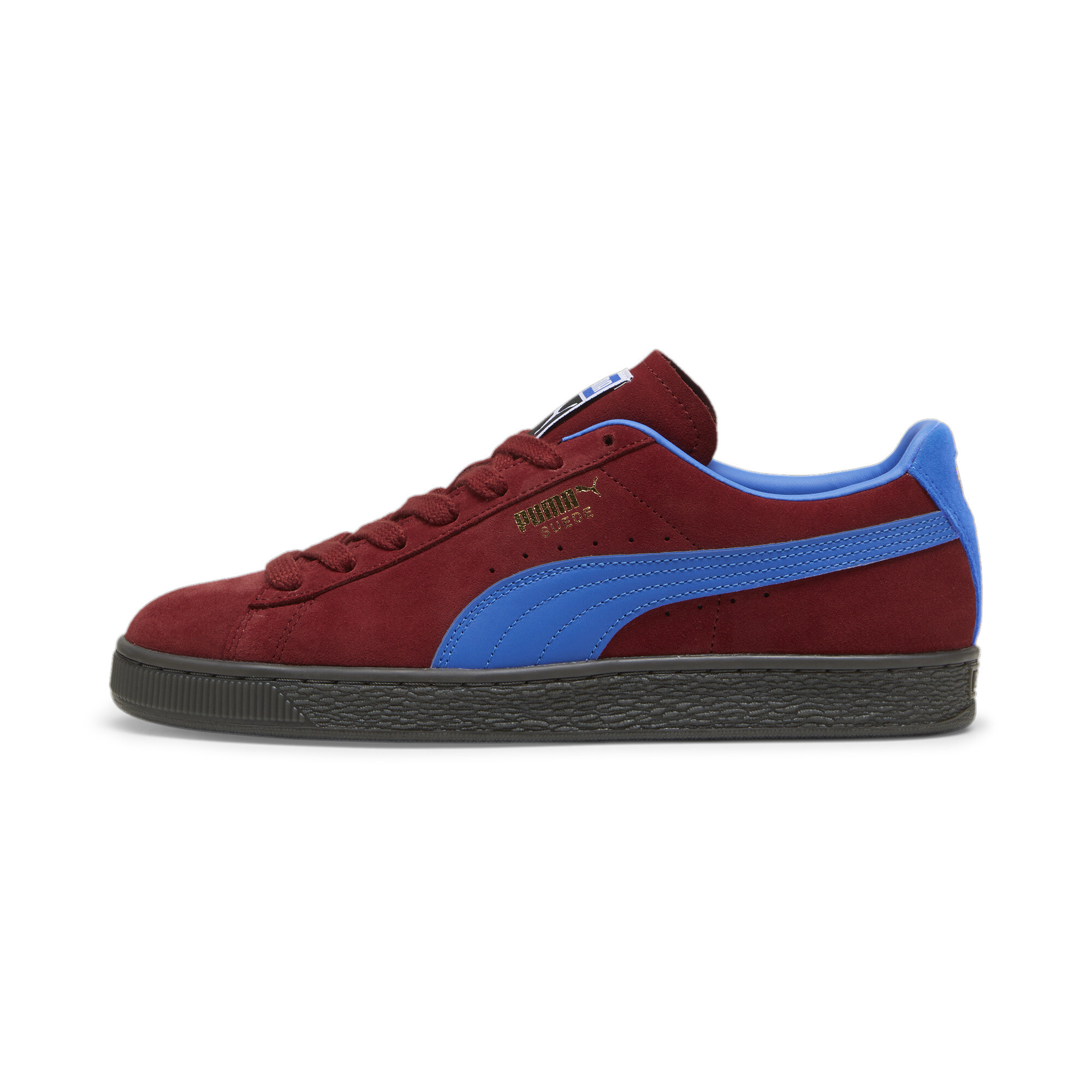 Puma Suede Terrace Unisex Sneakers Schuhe | Mit Colorful | Intense Red/Gum | Größe: 37.5