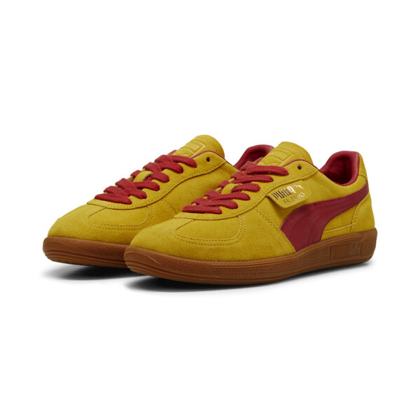 Palermo Sneakers Unisex, Pelé Yellow-Club Red, large-ZAF