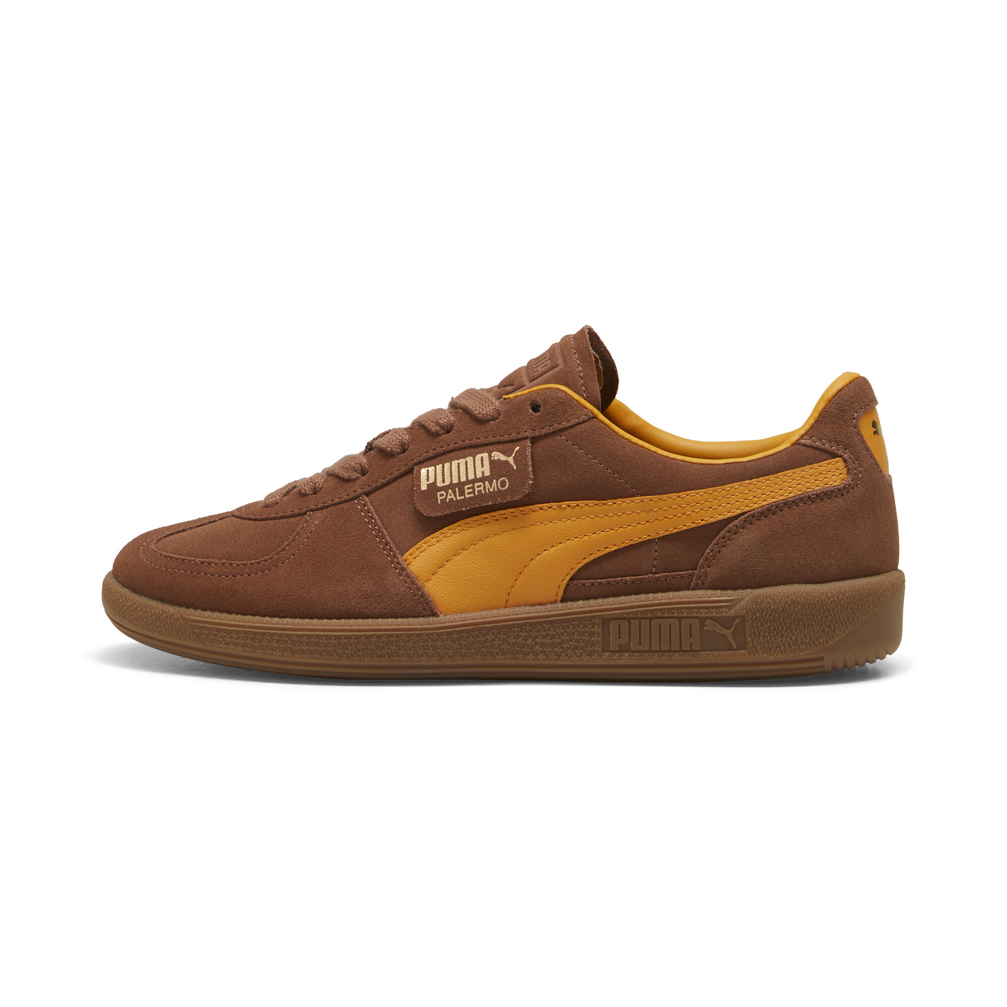 Puma Palermo Sneakers Unisex Schuhe | Mit Colorful | Brown Mushroom/Ginger Tea | Größe: 43