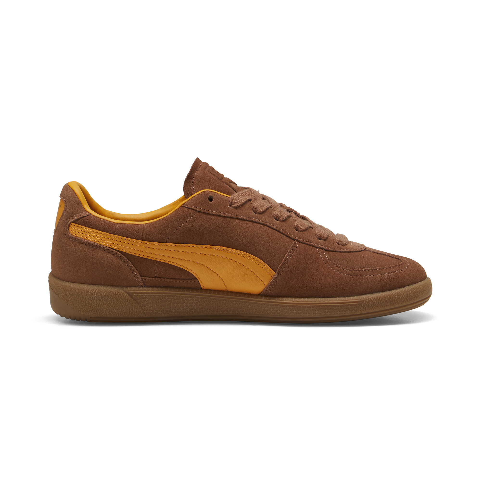 Puma Palermo Sneakers Unisex, Brown, Size 40, Shoes