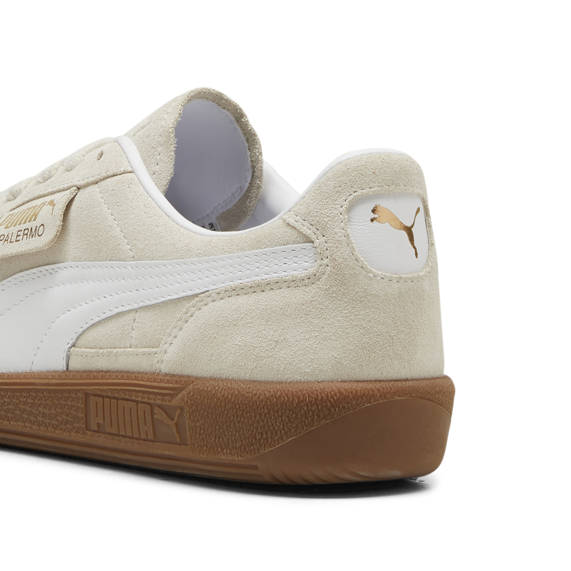 Puma Palermo Sneakers Unisex, White, Size 35.5, Shoes