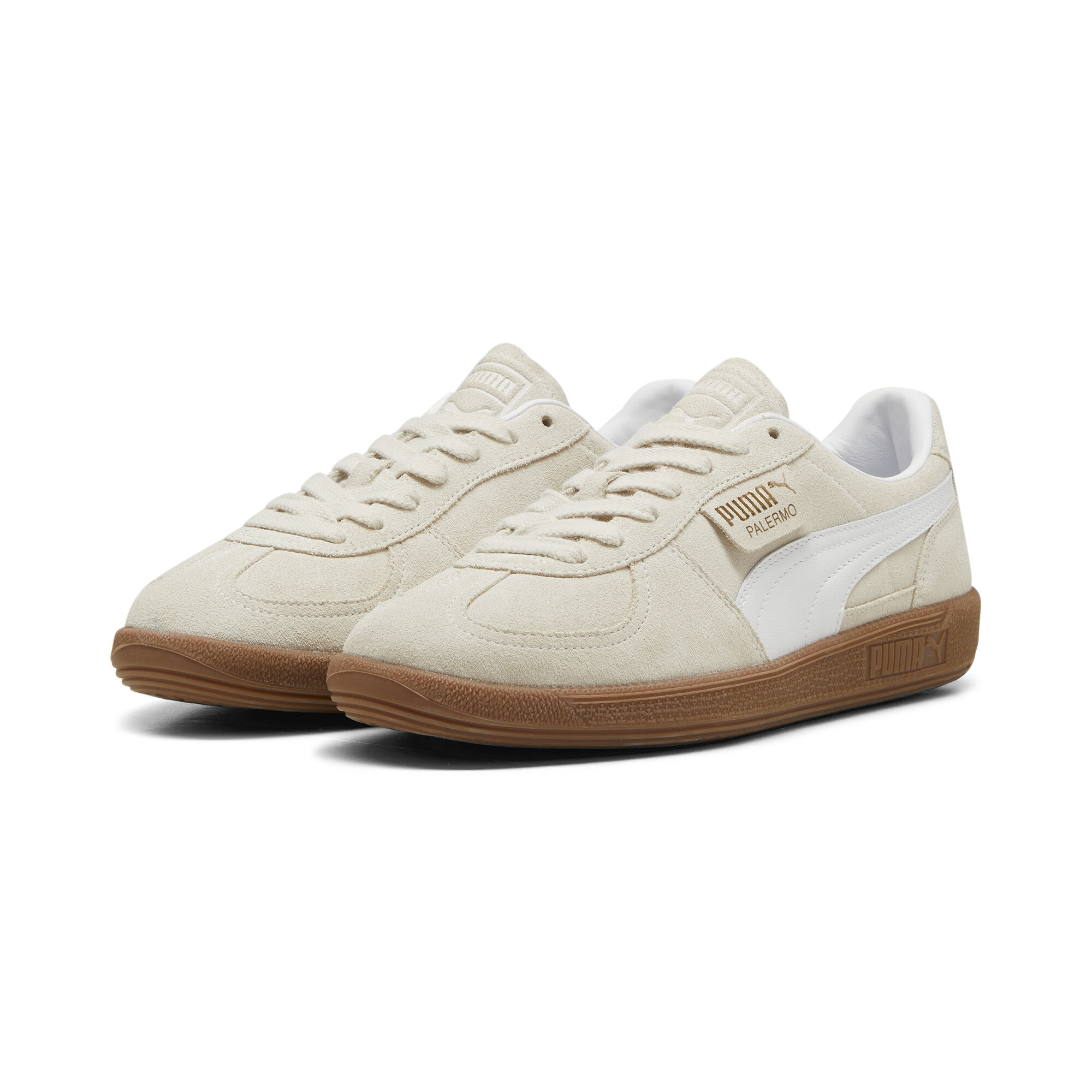 Puma Palermo Sneakers Unisex, White, Size 35.5, Shoes