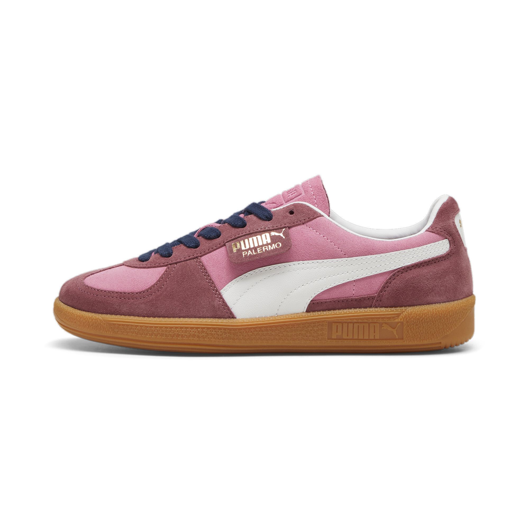 Puma Palermo Sneakers Unisex Schuhe | Mit Colorful | Strawberry Burst/Wood Violet/Gum | Größe: 42