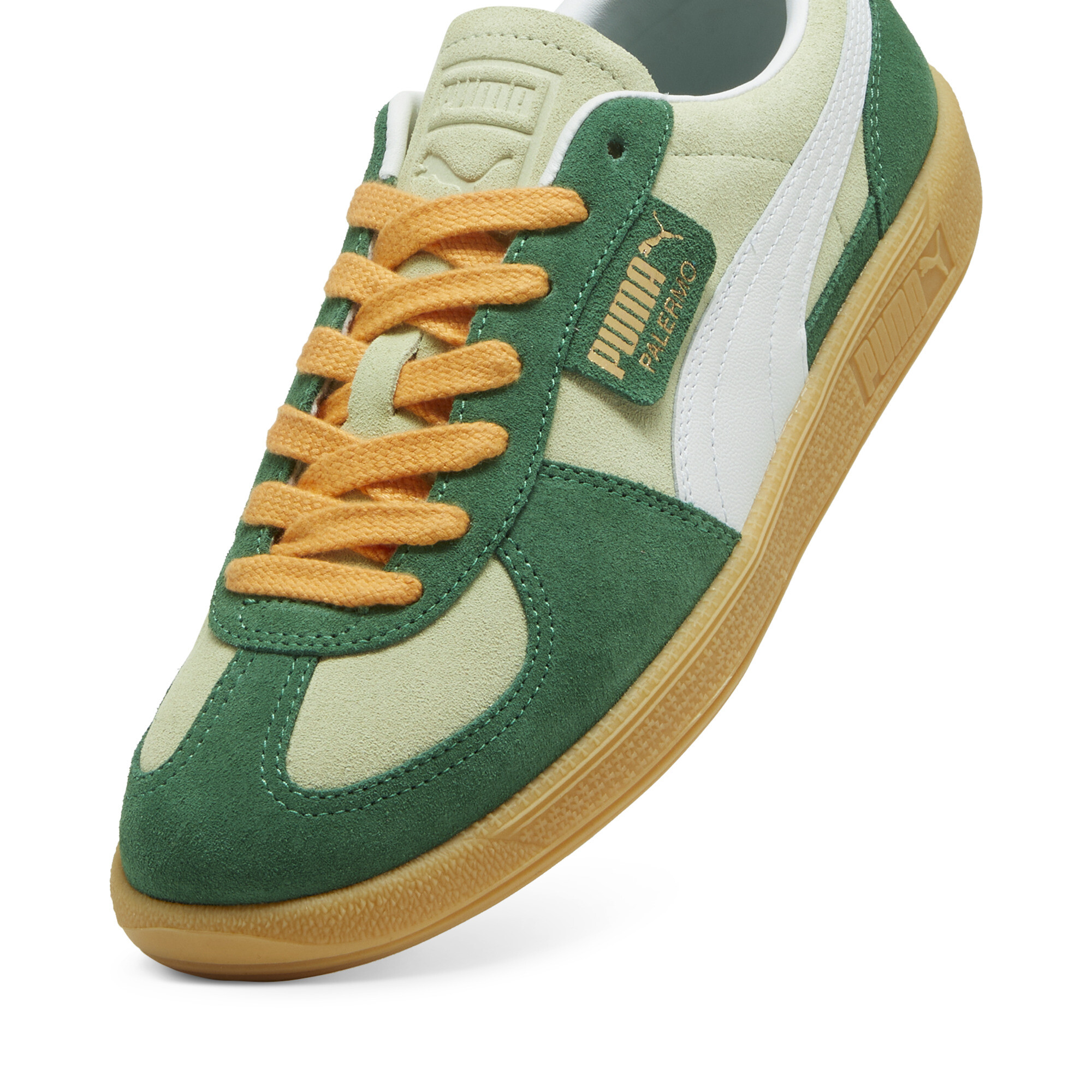 Stijlvolle Sneakers voor Stadsleven Puma , Green , Dames