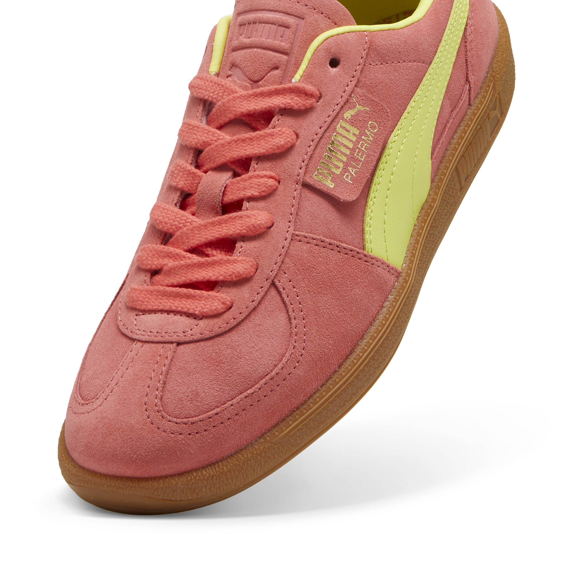 Kids' PUMA Palermo Sneakers Unisex In Pink, Size EU 41