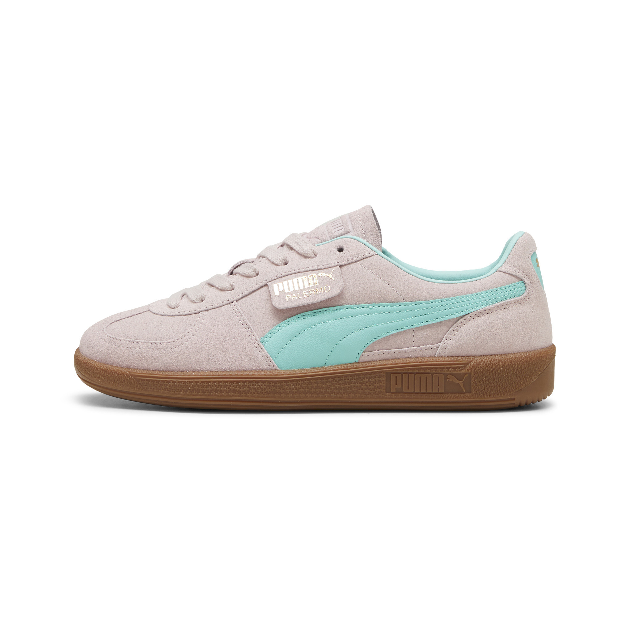 Puma Palermo Sneakers Unisex Schuhe | Mit Colorful | Mauve Mist/Mint/Gum | Größe: 38