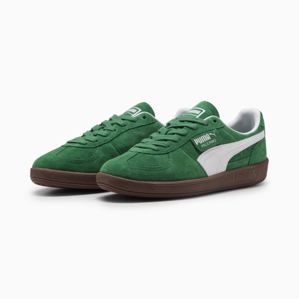 Palermo Sneakers Unisex, Archive Green-PUMA White, large-ZAF