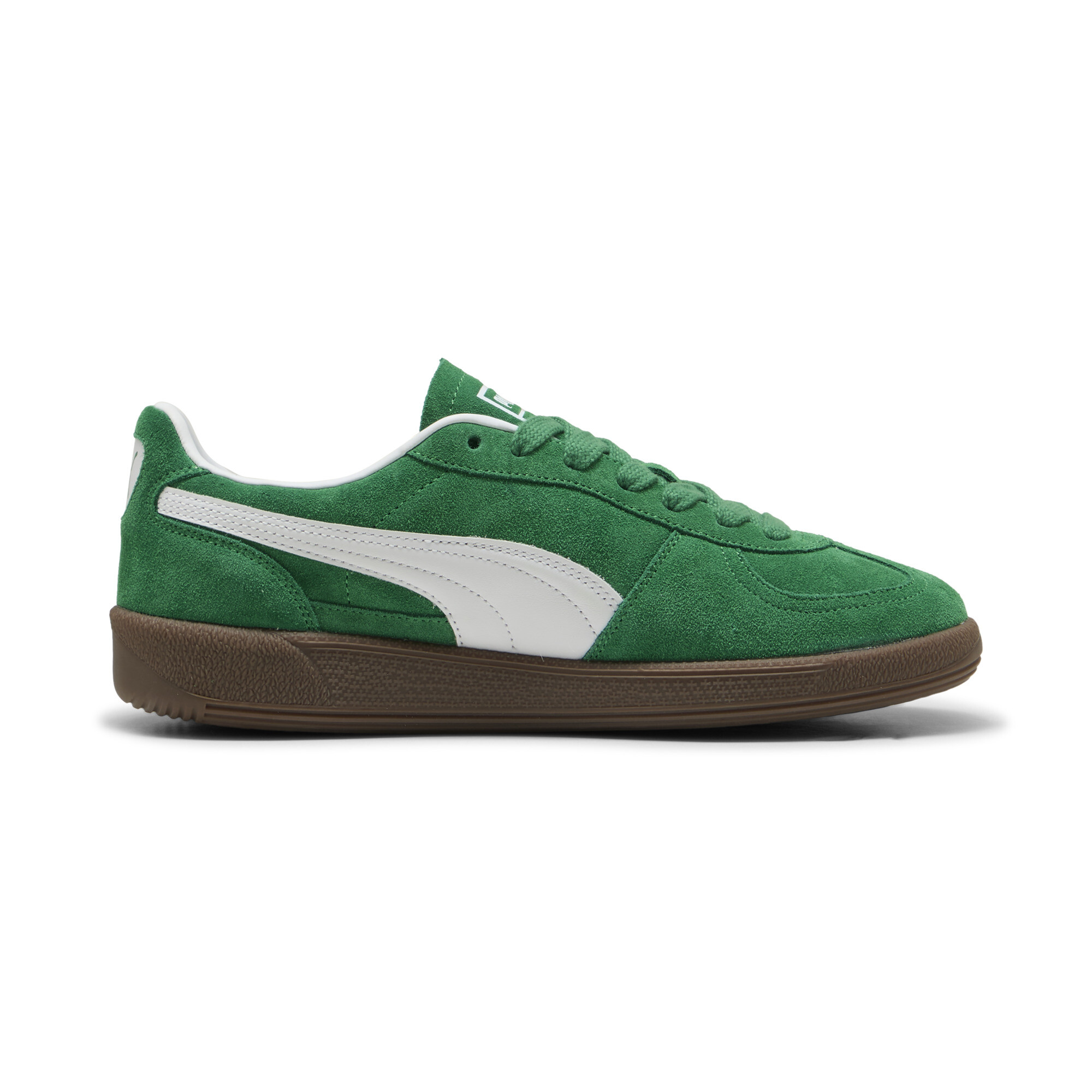 PUMA Palermo, Groen/Wit, Maat 37 thumbnail 3