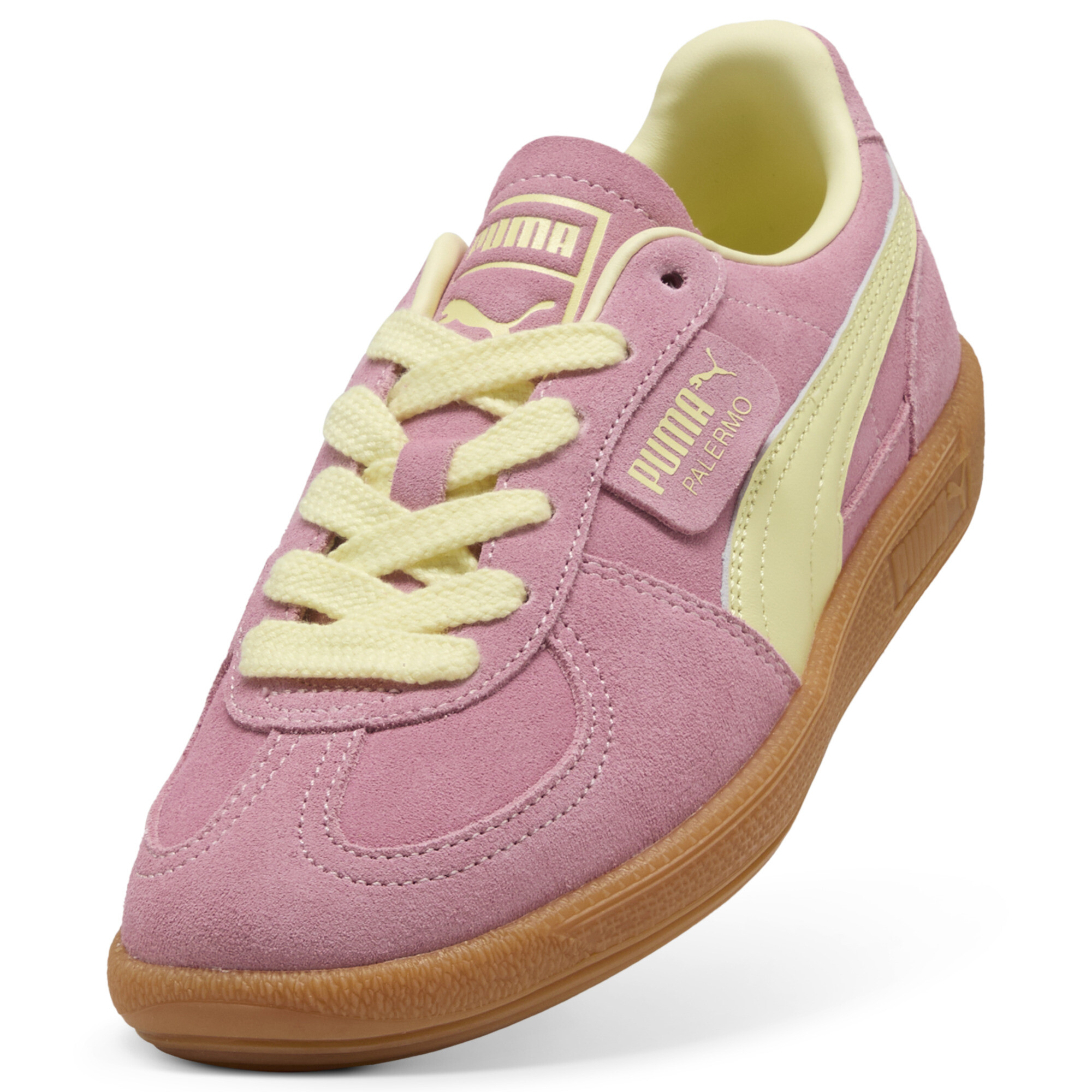 PUMA Palermo, Roze/Goud, Maat 39 thumbnail 2