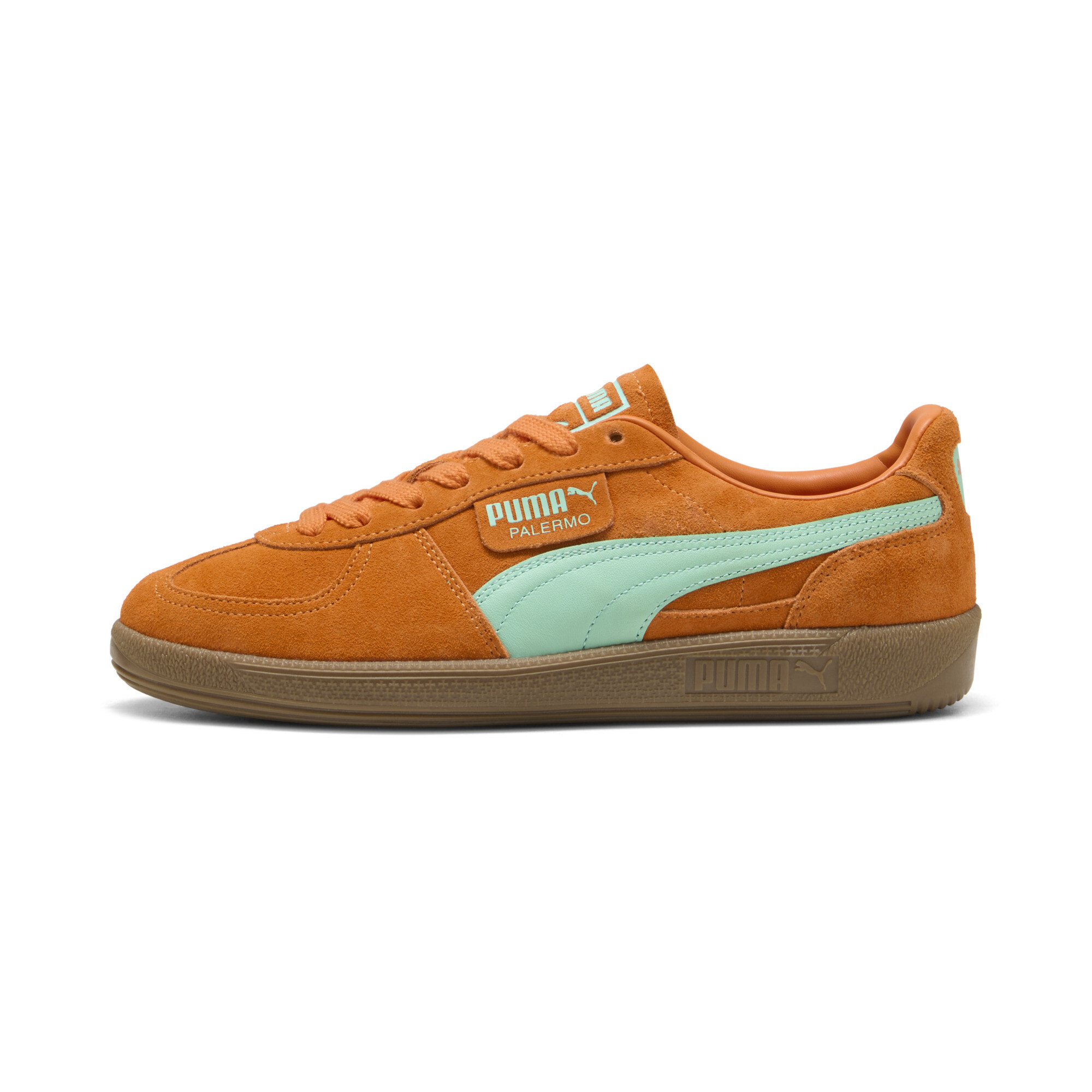 PUMA Palermo Sneakers in Orange, Size 9