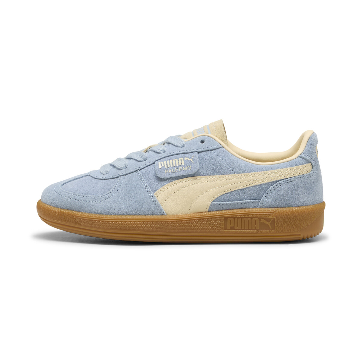 Palermo Sneakers Unisex in Sea Illusion/Buttercream by PUMA, UK 6